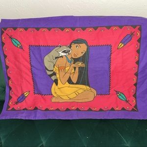 Vintage 90’s Pocahontas pillowcase